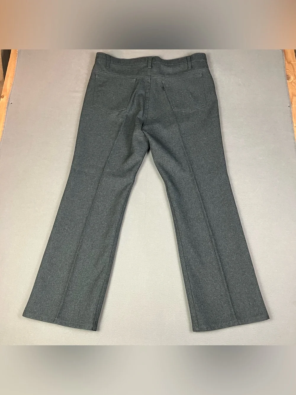 Vintage Levi's 517 Bootcut Pants Mens 38x30 Dacron Polyester USA (Lot Of 3).